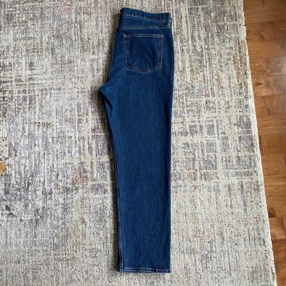 Gap High Rise '90s Slim Straight Jeans size 33 regular - Picture 6 of 8